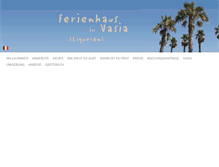 Tablet Screenshot of ferienhaus-vasia.de